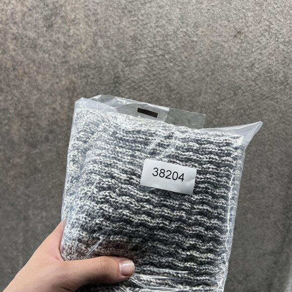 Theory Sweater Womens Medium Gray Marled Sleeveless Knit Tank Top Viscose Blend - Picture 9 of 9